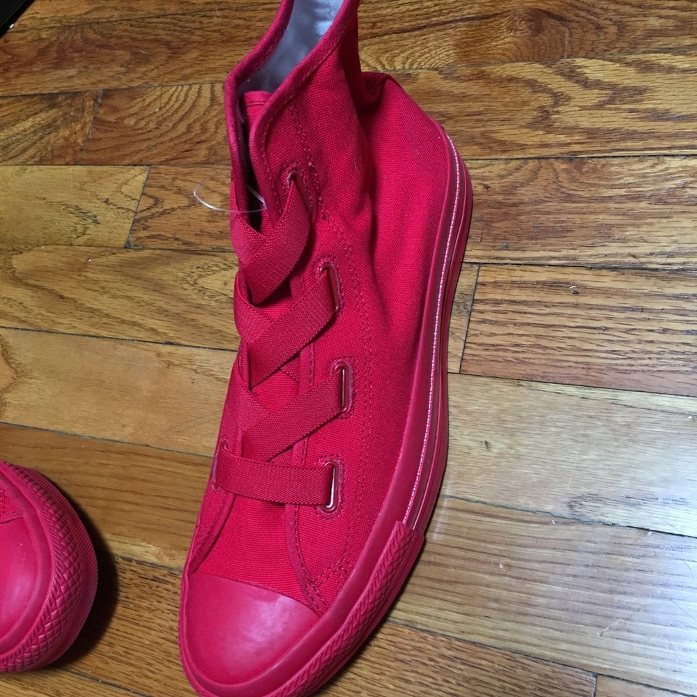 Rare JP Redrum Chuck Taylors size 8. Laceless. - Picture 3 of 5
